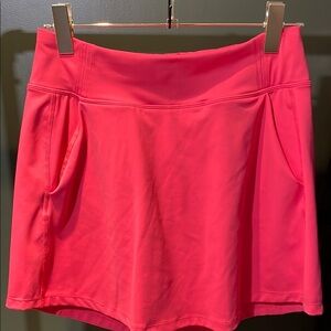Vibrant Pink Athletic Skirt